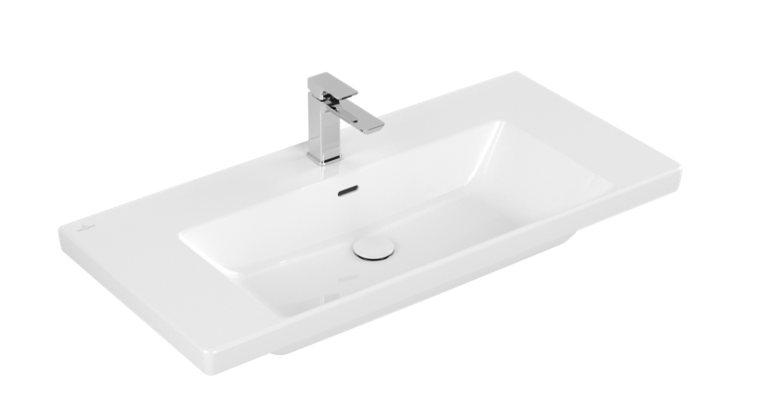 Villeroy&Boch Subway 3.0 umywalka meblowa 100x47 cm z otworem z przelewem weiss alpin 4A70A501