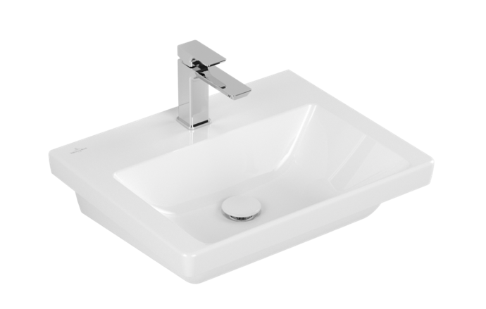 Villeroy&Boch Subway 3.0 umywalka wisząca 55x44 cm bez przelewu Weiss Alpin 4A705601