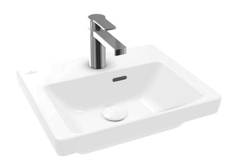 Villeroy&Boch Subway 3.0 umywalka wisząca 45x37 cm z przelewem Weiss Alpin 43704501