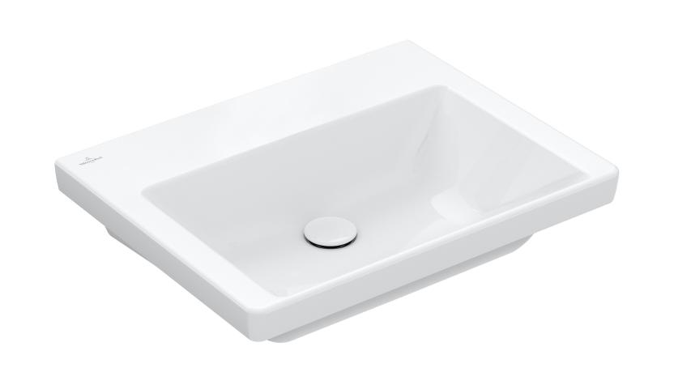 Villeroy&Boch Subway 3.0 umywalka meblowa 60X47 cm bez otworu weiss alpin CeramicPlus 4A7063R1