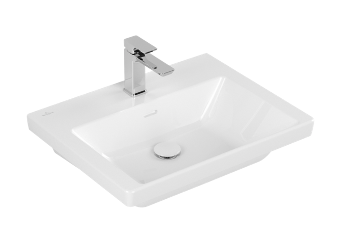 Villeroy&Boch Subway 3.0 umywalka meblowa szlifowana 60x47 cm bez przelewu weiss alpin 4A706L01