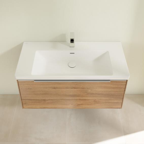 Villeroy&Boch Subway 3.0 umywalka meblowa 100x47 cm z otworem z przelewem weiss alpin 4A70A501