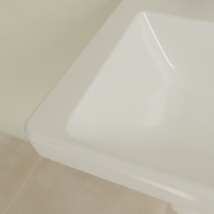 Villeroy&Boch Subway 3.0 umywalka wisząca 55x44 cm bez otworu Weiss Alpin CeramicPlus 4A7058R1