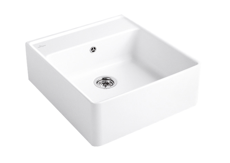 Villeroy&Boch zlewozmywak ceramiczny 1 komora Weiss Alpin CeramicPlus 632061R1