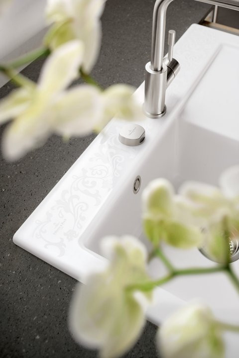 Villeroy&Boch Subway 45 zlewozmywak ceramiczny 1 komora z lewej strony Weiss Alpin CeramicPlus 677202R1