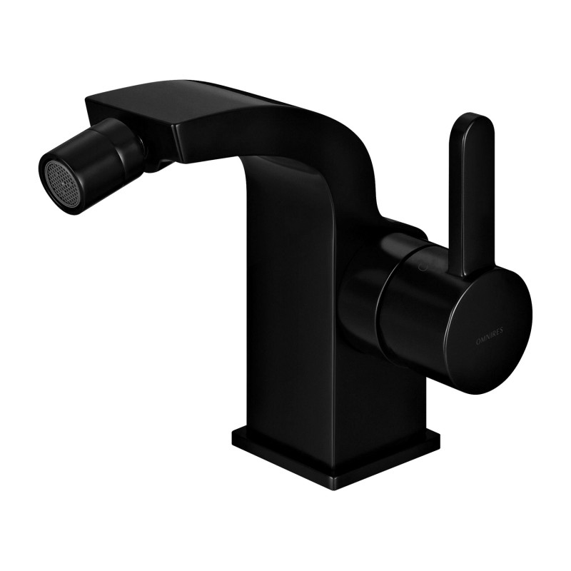 Omnires Darling bateria bidetowa stojąca czarna DA5020BL