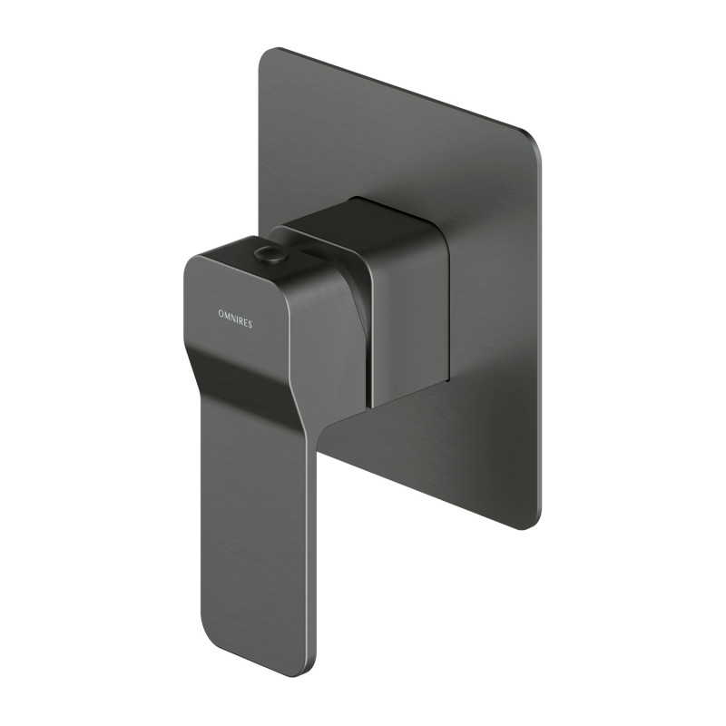 Omnires Slide bateria prysznicowa podtynkowa grafit SL7745GR