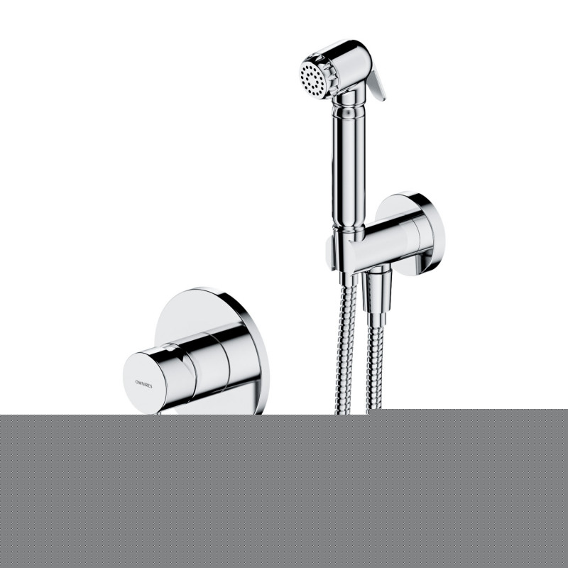 Omnires Y bidetka kompletny system podtynkowy bidetowy chrom SYS BIDETTA / Y SYSYBI1CR