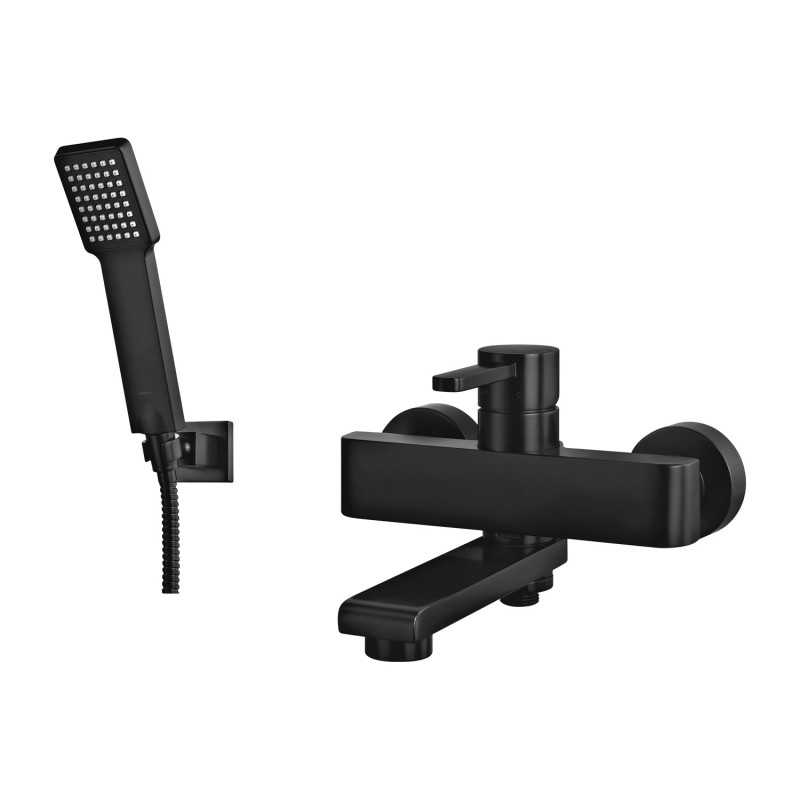 Omnires Darling bateria wannowa kompletna czarna DA5031BL