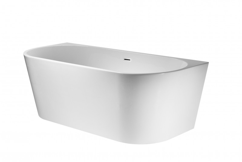 Corsan Mono wanna wolnostojąca przyścienna 160x75 biała E-029L