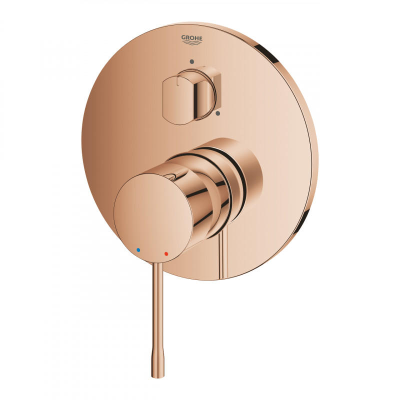 Grohe Essence podtynkowa bateria 3-drożna różowe złoto warm sunset 24092DA1