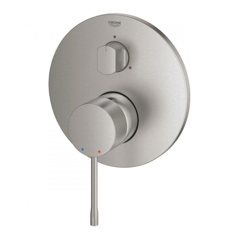 Grohe Essence podtynkowa bateria 3-drożna stal nierdzewna 24092DC1