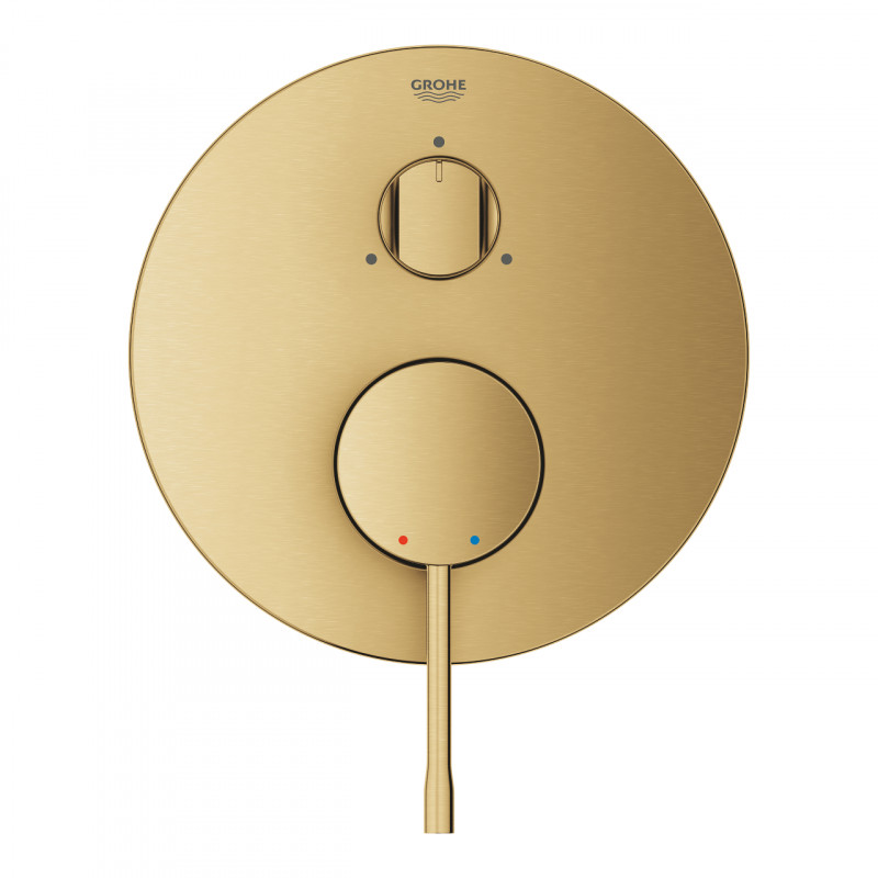 Grohe Essence podtynkowa bateria 3-drożna złoty polerowany brushed cool sunrise 24092GN1