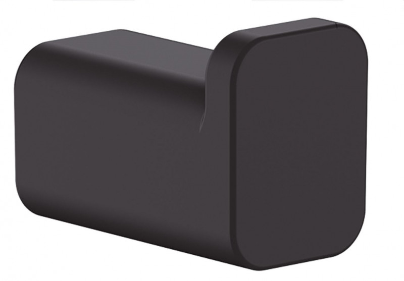 Hansgrohe AddStoris haczyk wieszak na ręcznik pojedynczy czarny matowy 41742670