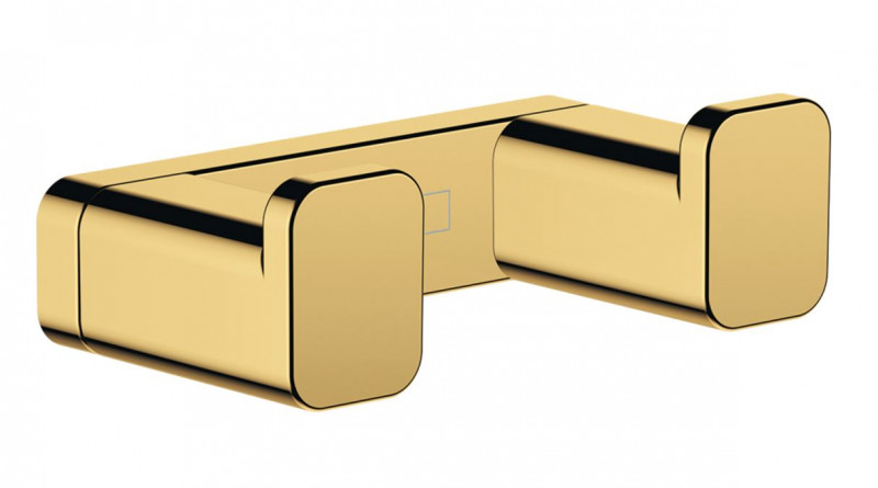 Hansgrohe AddStoris haczyk wieszak na ręcznik podwójny złoty optyczny polerowany 41755990