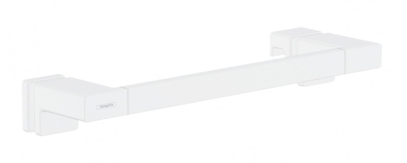 Hansgrohe AddStoris uchwyt na drzwi/kabinę prysznicową biały matowy 41759700