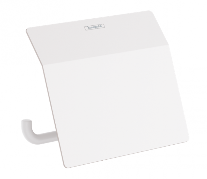 Hansgrohe AddStoris uchwyt na papier toaletowy z osłoną biały matowy 41753700