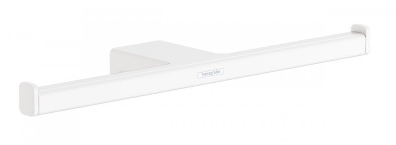 Hansgrohe AddStoris uchwyt na dwie rolki papieru toaletowego biały matowy 41748700