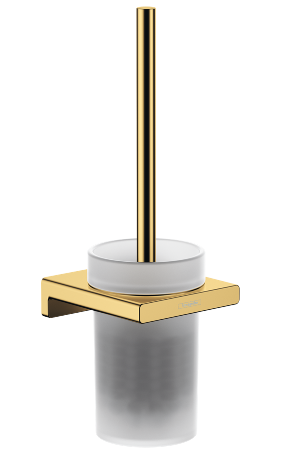 Hansgrohe AddStoris szczotka WC wisząca szkło matowe/złoty optyczny polerowany 41752990