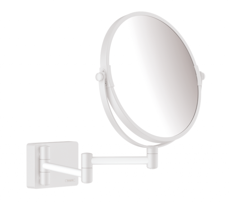 Hansgrohe AddStoris lusterko kosmetyczne biały matowy 41791700