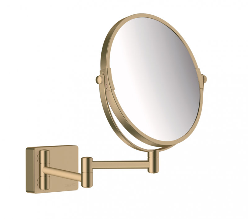 Hansgrohe AddStoris lusterko kosmetyczne brąz szczotkowany 41791140