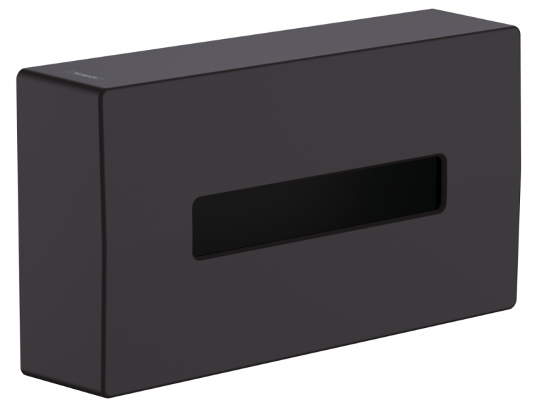 Hansgrohe AddStoris pojemnik na chusteczki czarny matowy 41774670