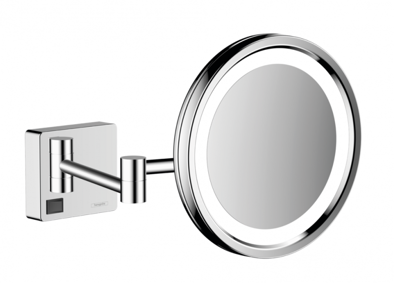 Hansgrohe AddStoris lusterko kosmetyczne z oświetleniem LED chrom połysk 41790000
