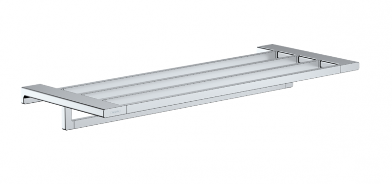 Hansgrohe AddStoris półka na ręczniki z wieszakiem chrom połysk 41751000