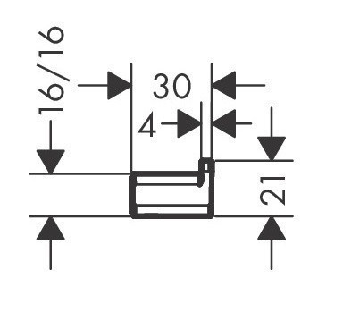 Hansgrohe AddStoris haczyk wieszak na ręcznik pojedynczy brąz szczotkowany 41742140