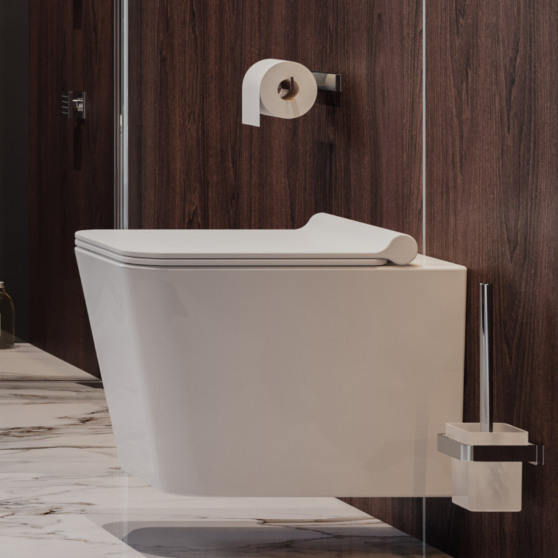 Omnires Boston deska wolnoopadająca biały BOSTONDEBP