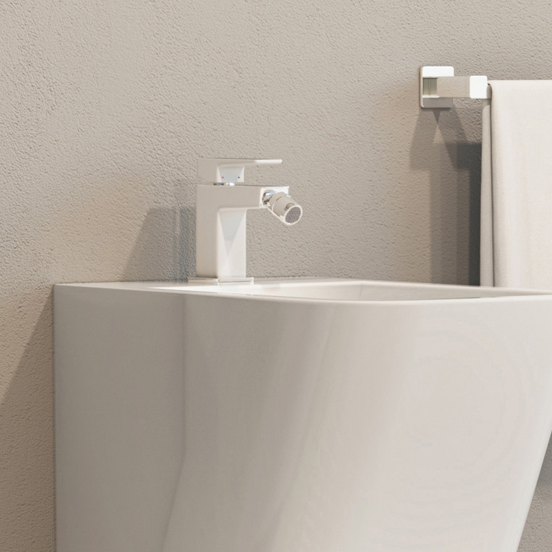 Omnires Parma bateria bidetowa biały chrom PM7420CRB