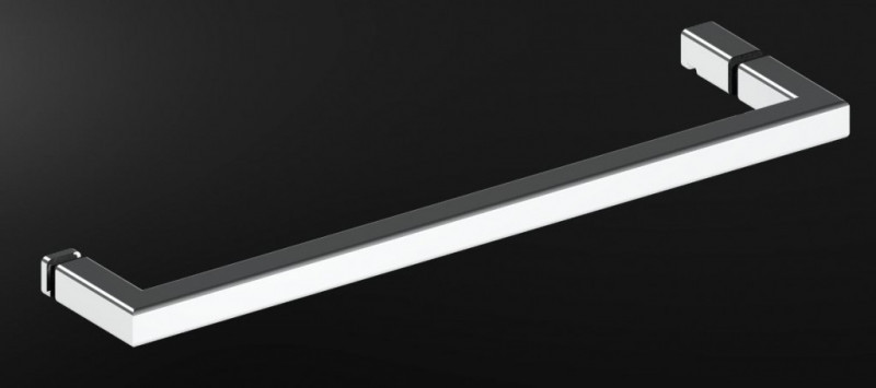 Radaway Carrena DWJ drzwi do wnęki otwierane 90 cm lewe chrom przeźroczyste Easy Clean 134302-01-01NL