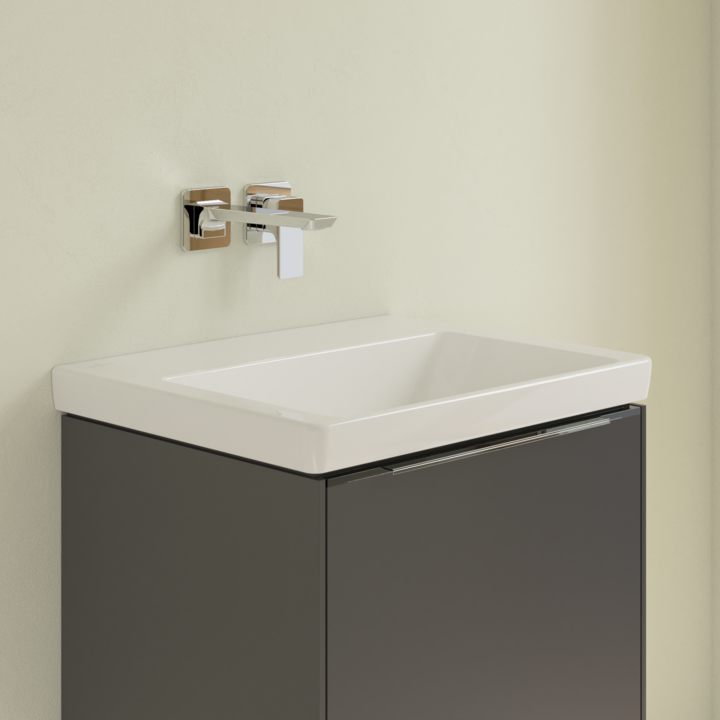 Villeroy&Boch Subway 3.0 umywalka meblowa 55x44 cm bez otworu Weiss Alpin CeramicPlus 4A70F6R1