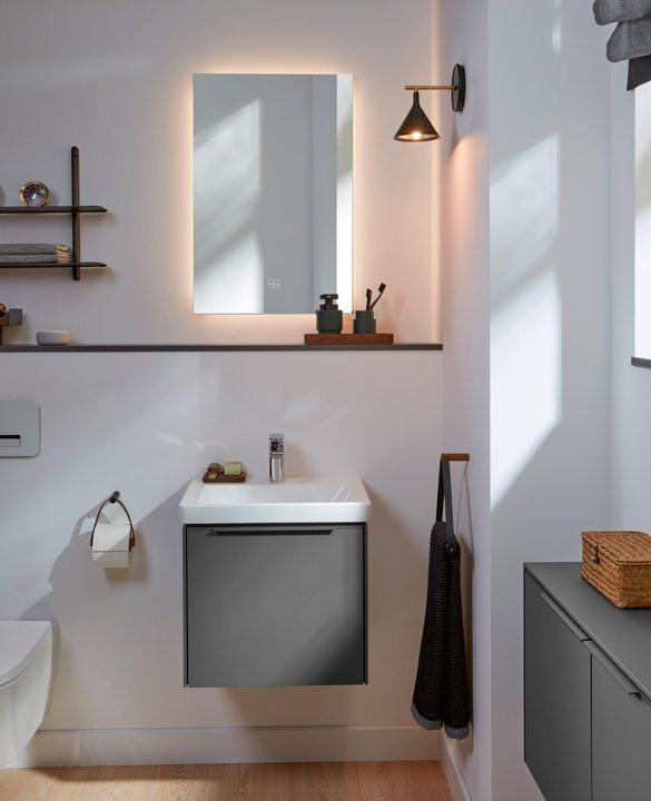 Villeroy&Boch Subway 3.0 umywalka meblowa 45x37 cm bez przelewu Weiss Alpin CeramicPlus 4370FLR1