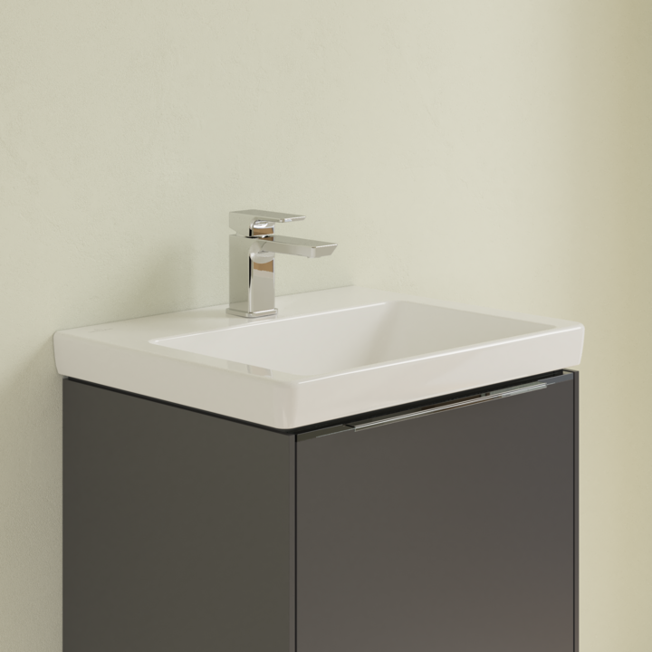 Villeroy&Boch Subway 3.0 umywalka meblowa 45x37 cm bez przelewu Weiss Alpin CeramicPlus 4370FLR1