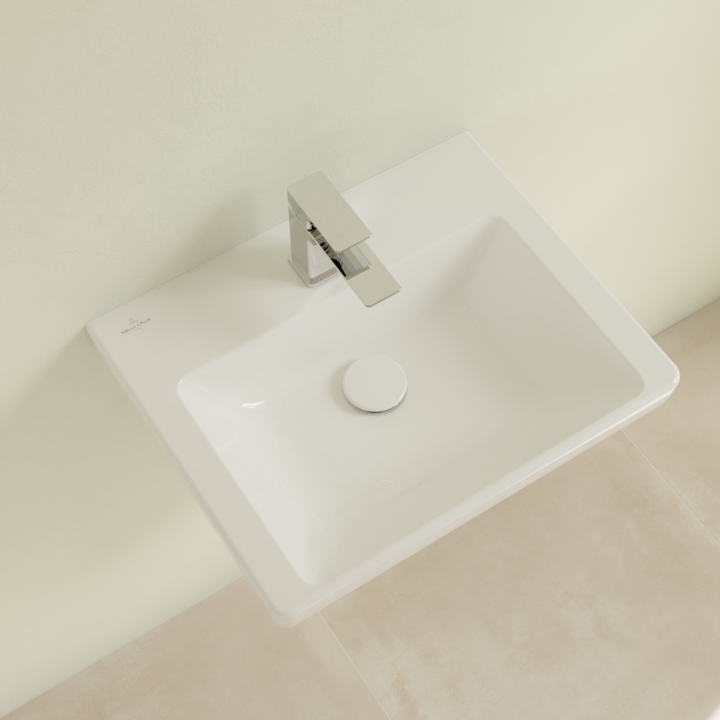 Villeroy&Boch Subway 3.0 umywalka wisząca 50x40 cm bez przelewu Weiss Alpin 43705101