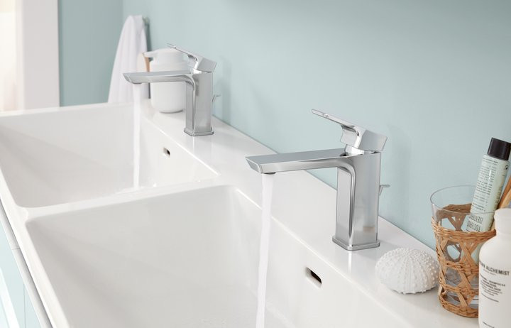 Villeroy&Boch Subway 3.0 umywalka meblowa podwójna 130x47 cm z przelewem weiss alpin CeramicPlus 4A71D5R1