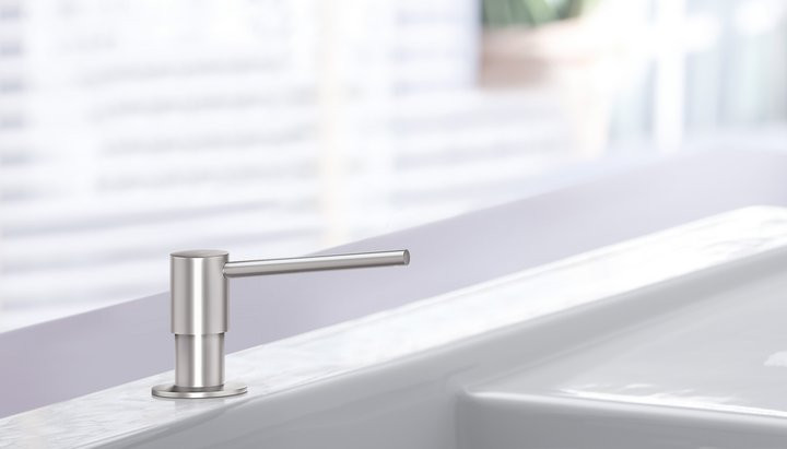 Villeroy&Boch dozownik do płynu stal szczotkowana 923620LC