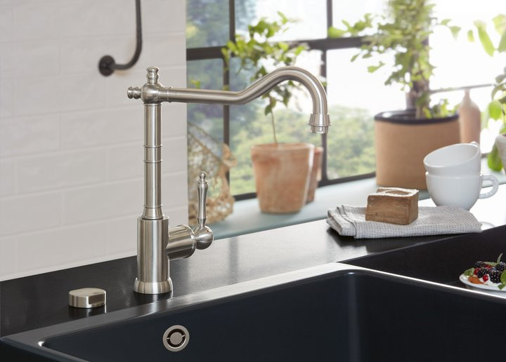 Villeroy&Boch Avia 2.0 bateria kuchenna retro stal szczotkowana 924000LC