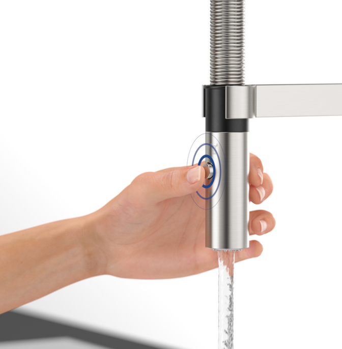 Villeroy&Boch Steel Expert 2.0 bateria kuchenna z elastyczną wylewką stal szczotkowana 928000LC