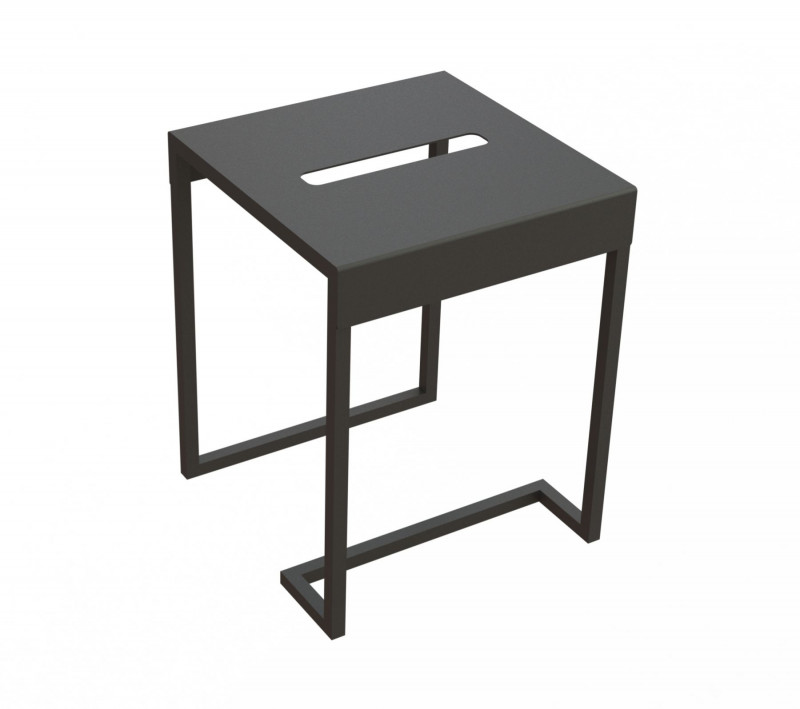 Deante Mokko Nero taboret/stolik czarny ADM N51T