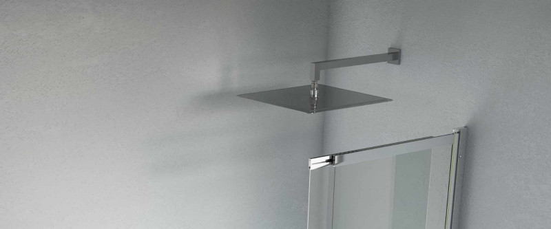 Excellent deszczownica głowica prysznicowa kwadratowa 40x40 chrom AREX.3042CR