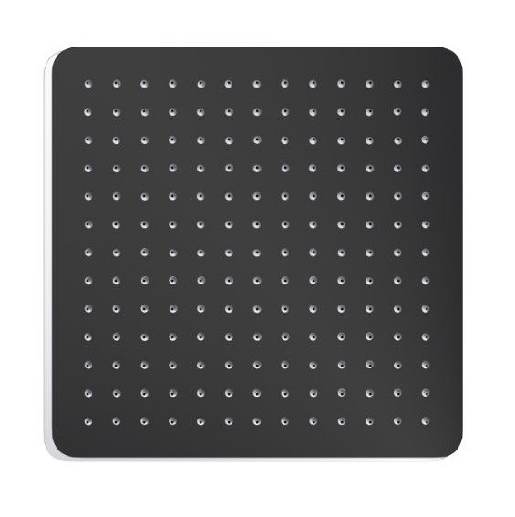 Excellent deszczownica głowica prysznicowa kwadratowa 20x20 czarny mat AREX.3022BL