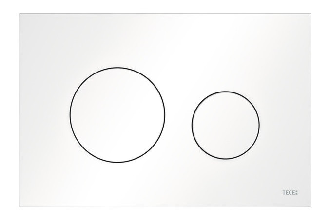 Tece Loop przycisk spłukujący do stelaża WC biały matowy 9240926