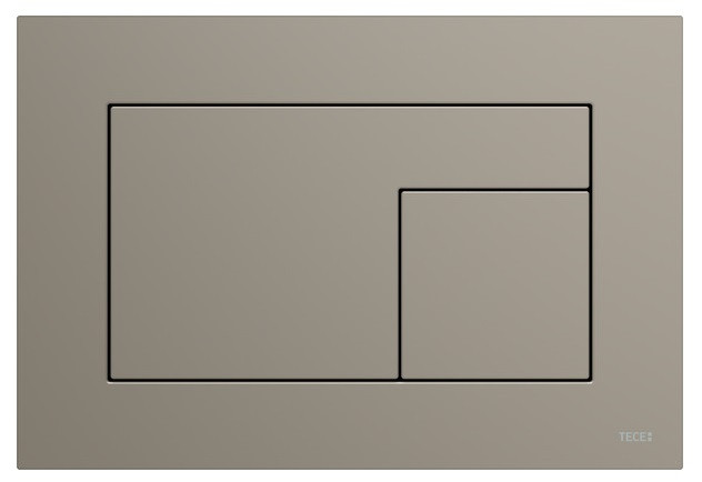 Tece Velvet przycisk spłukujący do stelaża WC Castoro Ottawa / beż-brąz 9240730