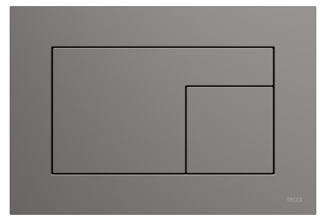 Tece Velvet przycisk spłukujący do stelaża WC Grigio Londra / antracyt 9240731