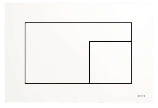 Tece Velvet przycisk spłukujący do stelaża WC Bianco Kos/biały 9240735