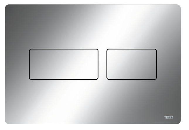 Tece Solid przycisk spłukujący metalowy do stelaża WC chrom połysk 9240431