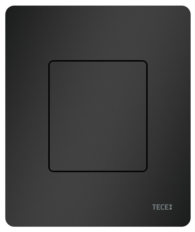 Tece Solid przycisk spłukujący do pisuaru metalowy czarny matowy 9242435