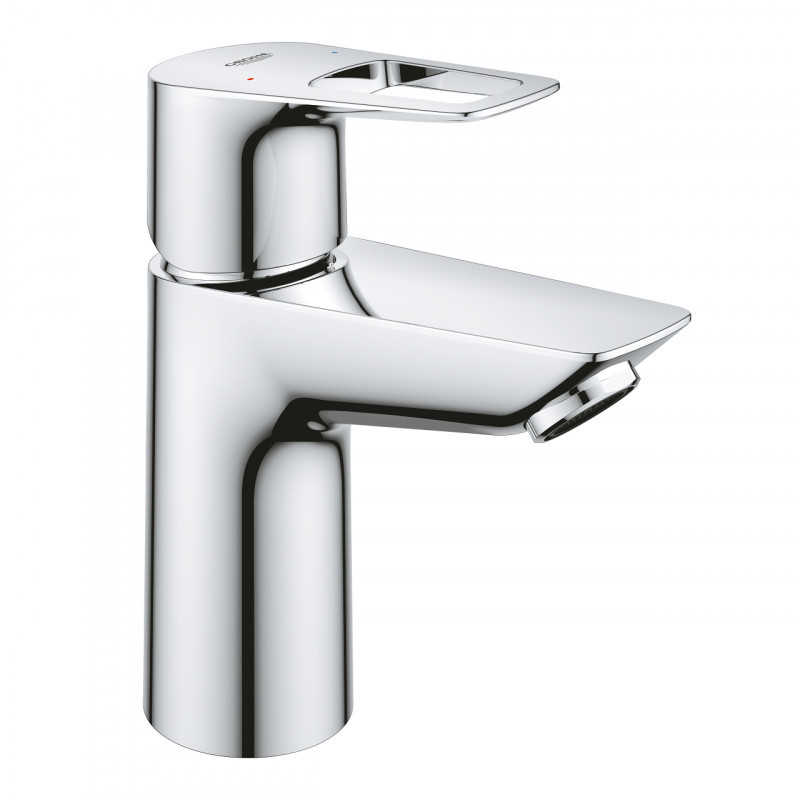 Grohe BauLoop M bateria umywalkowa z korkiem klik-klak chrom połysk 23886001